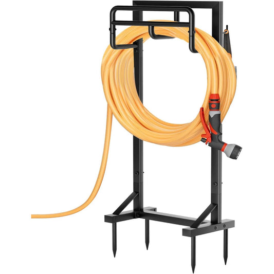 Heavy-Duty Freestanding Hose Holder – Holds 150Ft, Rustproof & Stable