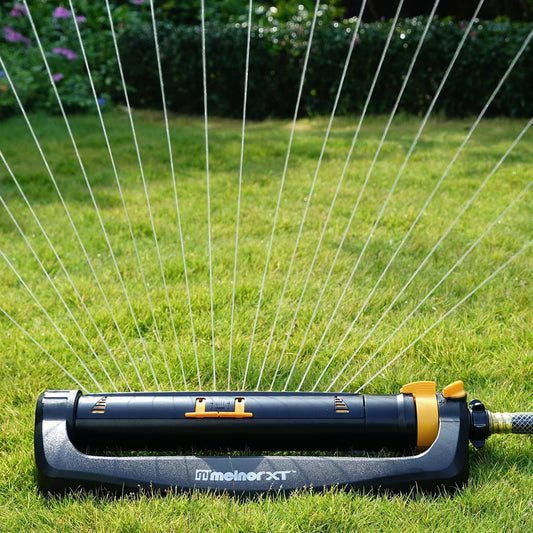 Turbo Oscillating Sprinkler with Quick Connect - 4,500 Sq.Ft Coverage